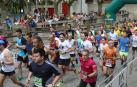 Salida de la edición del pasado año, desde el interior de la Plaza de Toros de Pamplona y por el callejón hacia la calle Duque de Ahumada.