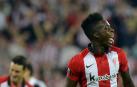Iñaki Williams celebra un gol.