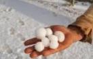 Fotografías de la impresionante tormenta y granizo de este sábado, 25 de abril