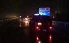 Herido leve tras salirse de la vía en la A10 en Urdiain