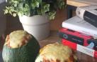 Aquí están rellenos de carne picada con tomate pero las opciones son miles.