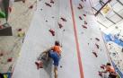 Fotos de las pruebas de velocidad en la disputa del Campeonato de España de Escalada que se celebra en Rocópolis