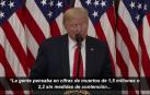 Vídeo: Trump dice que "con suerte" los muertos por Covid-19 en EEUU no superarán los 100.000
