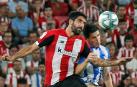 Raúl García e Igor Zubeldia, en el partido de San Mamés del pasado agosto.