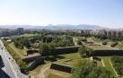 Visitando las murallas de la Ciudadela de Pamplona