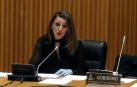 La ministra de Trabajo y Economía Social, Yolanda Díaz, en la comisión de Trabajo del Congreso