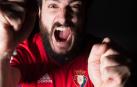 Iñigo de Lascoiti, con gesto expresivo, en la temporada 2016-17.