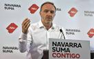 El portavoz de Navarra Suma en el Parlamento de Navarra, Javier Esparza