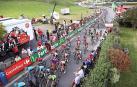 Imágenes de la llegada de la Vuelta Ciclista a España a Navarra, con el final de etapa en Urdax-Dantxarinea.