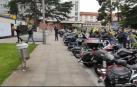Vídeo del homenaje de motoristas a los sanitarios navarros (I)