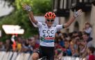 Moolman, ganadora el año pasado en la etapa de Lekunberri.