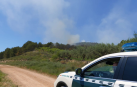 Fotos del incendio forestal que ha dejado una víctima mortal en Los Arcos.
