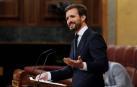 Pablo Casado, en el Congreso de los Diputados.