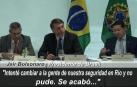 Vídeo: El Supremo de Brasil revela una polémica reunión de Bolsonaro con amenazas e insultos