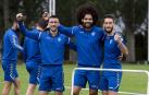 Osasuna realiza un entrenamiento de recuperación