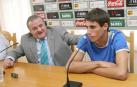 El día en que Javi Martínez se despidió de Osasuna. Era julio de 2006. Su cara era un poema.