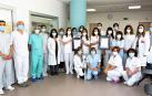 Integrantes del equipo de profesionales de la sección de Radiología del Hospital Reina Sofía de Tudela.