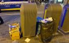 Denunciados seis locales por dejar basura fuera de los contenedores