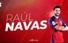 Raúl Navas, principal novedad en el regreso de Osasuna