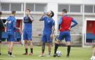 Rubén García es la novedad en la convocatoria. Se perdió el partido contra la Real Sociedad por sanción.