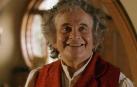 El actor Ian Holm como Bilbo Bolsón en 'El señor de los anillos'