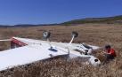 Dos heridos tras el aterrizaje de emergencia de su avioneta en Aibar