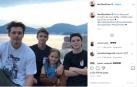 Fotografía Instagram David Beckham en el Día del padre.