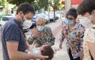 Abuela y nieta, cara a cara tras 45 días