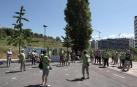 La asociación Pro Parque Ripa Sur de Beloso volvió a concentrarse este sábado en el terreno que pretenden conservar como corredor verde sostenible. Los vecinos se están planteando acudir a la vía jurídica para tratar de detener el proceso.