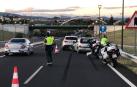 Colisión por alcance de tres vehículos en Cizur