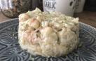Imagen del arroz basmati con gambones y verduras con leche de coco