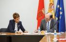 La Presidenta, María Chivite, y el consejero de de Desarrollo Económico y Empresarial, Manu Ayerdi.