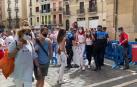 Apertura de la plaza Consistorial tras el 'no Chupinazo' de 2020