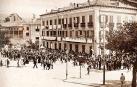 La Avalancha, 8-7-1895. Gigantes en la procesión de San Fermín. Manuel Negrillos.