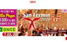 Cupón de la ONCE del 7 de julio dedicado a San Fermín.