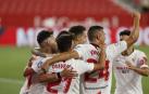 El Sevilla acaricia la Champions y frena el sueño de la salvación del Mallorca