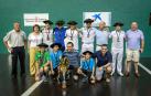 ÚLTIMOS CAMPEONES.  El equipo de Santesteban se hizo con el título el año pasado en el Labrit.