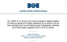 El BOE publica la ley que deroga los despidos por acumular bajas médicas