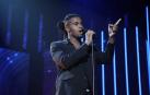 Famous Oberogo, durante su actuación en la final de 'OT 2020'