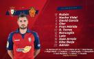 Siete novedades en la alineación de Osasuna para despedir la temporada