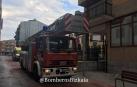 Un camión de bomberos de Vizcaya en una actuación anterior