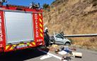 Herida grave una mujer de 68 años tras sufrir un accidente en Pueyo