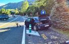 Siete heridos en un choque entre dos vehículos en Sunbilla