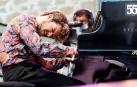 El pianista de Marco Mezquida, en la jornada de clausura del Jazzaldia.