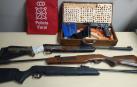 Detenido en Tafalla por tenencia ilícita de armas