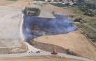 Un incendio que ha quemado algo más de una hectárea ha afectado este jueves por la mañana al paraje El Puentecillo en Viana.