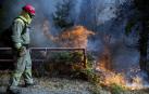 El voraz incendio que desde la tarde de este miércoles afecta a los municipios ourensanos de Cualedro y Monterrei continúa activo y avanzando y supera ya las 1.000 hectáreas