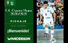 Anuncio del Osasuna Magna del fichaje de Wanderson.