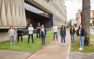 ntegrantes del grupo de investigación. De izda. a dcha., Berta Villoslada Huarte, Mikel López Sáez de Asteasu, Gaizka Legarra Gorgoñon, Róbinson Ramírez Vélez, Alicia Alonso Martínez, Mikel Izquierdo Redín, Berta Echávarri Videgain, María Fernández Recasens y Yesenia García Alonso.