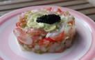 Tartar crudo de gambones